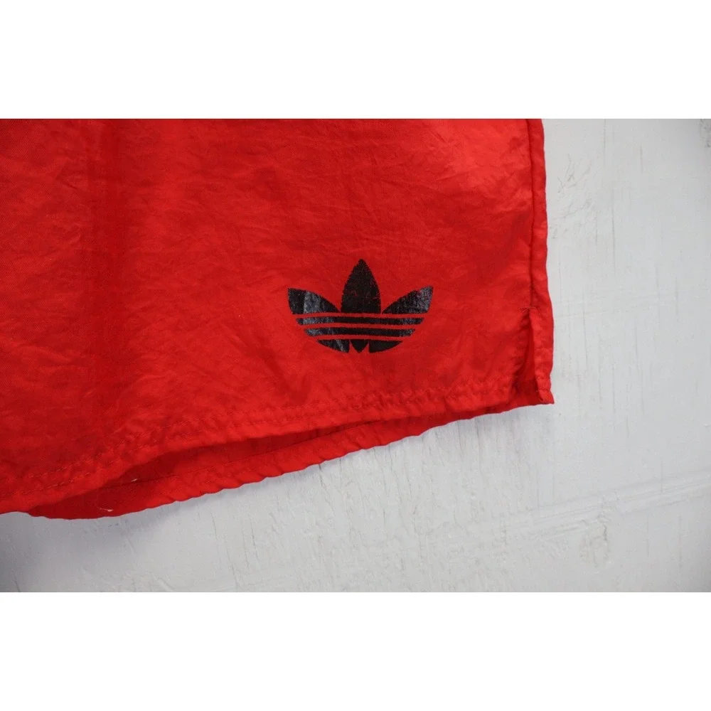 Vintage adidas Shorts Red Size L (40-41) Boxing Muay Thai Kickboxing Nylon 90s